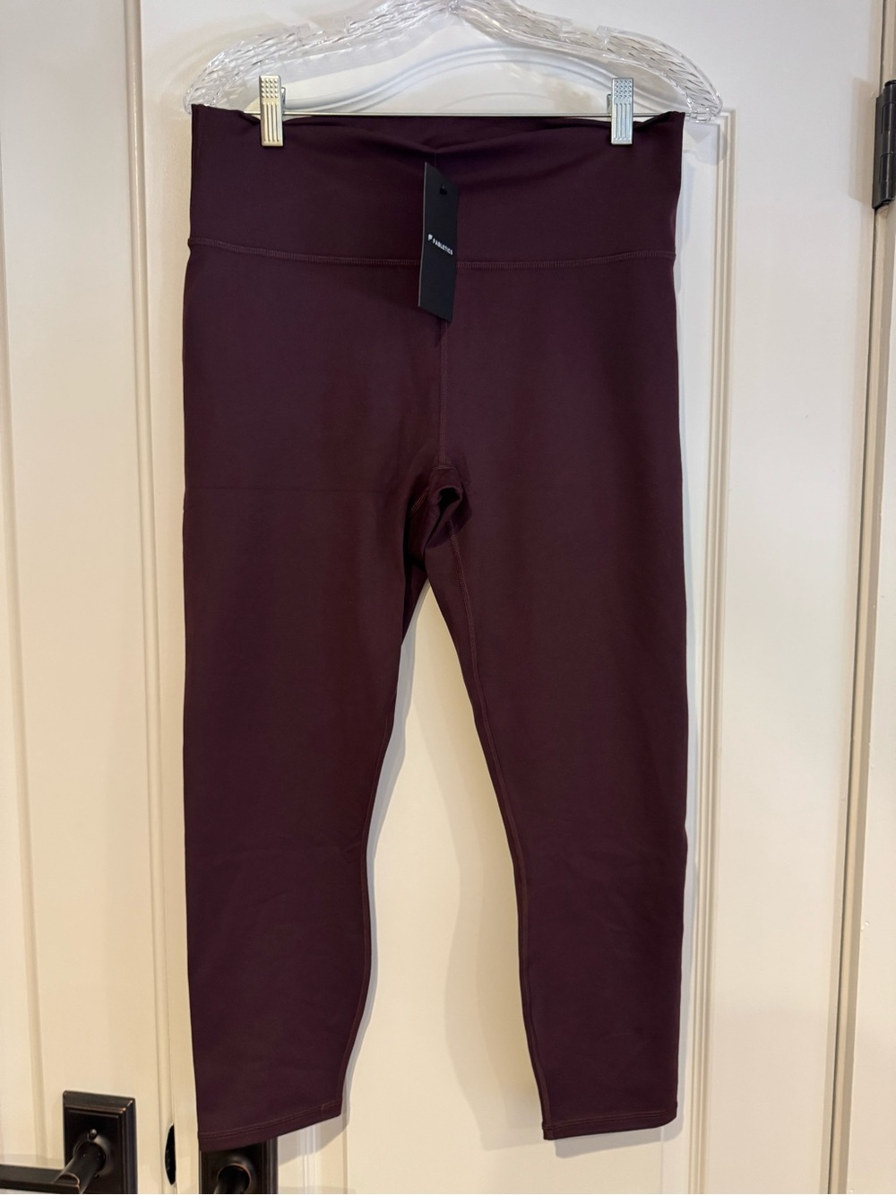 Fabletics Plum High-Rise Powerhold Women’s Leggings NWT
